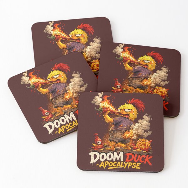 Item preview, Doom Duck Chili Apocalypse designed and sold by Beaurozier.