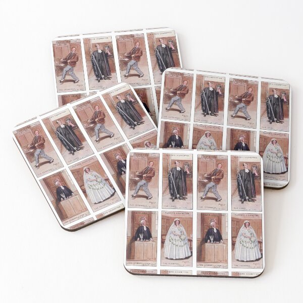 Item preview, 1927 Players Cigarette Cards Trial byJury - Gilbert and Sullivan designed and sold by Lifes-a-boon.