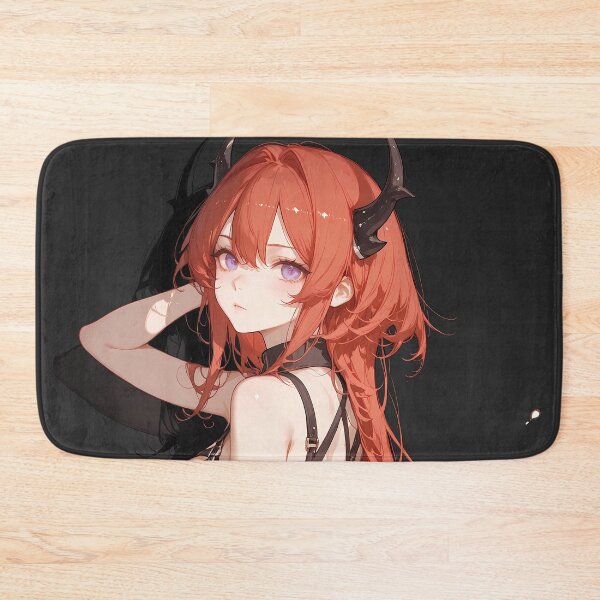 Item preview, Prelude Surtr Arknights Red Dress Dark Fantasy Anime Girl designed and sold by Tokyonomad.