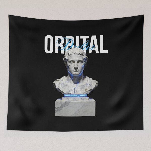 Item preview, Orbital Mind – Futuristic Space Society Bust designed and sold by Marble Void.