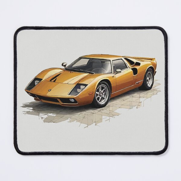 Item preview, Geometric Classic Italian Supercar Car Art designed and sold by Tklezardesigns.