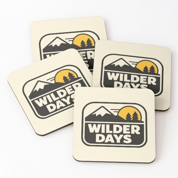 Item preview, Wilder Days Mountain Patch designed and sold by SnappyPNG.