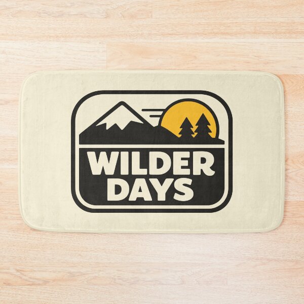 Item preview, Wilder Days Mountain Patch designed and sold by SnappyPNG.