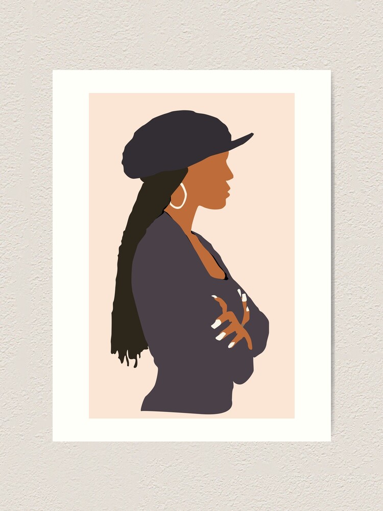 Janet Jackson Poetic Justice Art Print for Sale by nadirasimone Redbubble