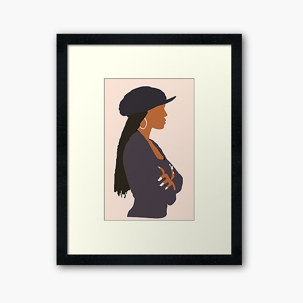 Janet Jackson - Poetic Justice Framed Art Print