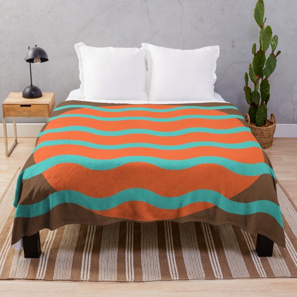 Item preview, Rustic Retro Sun Wave Pattern | Mid Century Modern Abstract Design designed and sold by nineFlorals.