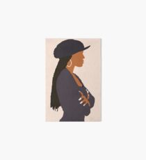 Janet Jackson - Poetic Justice Art Board Print