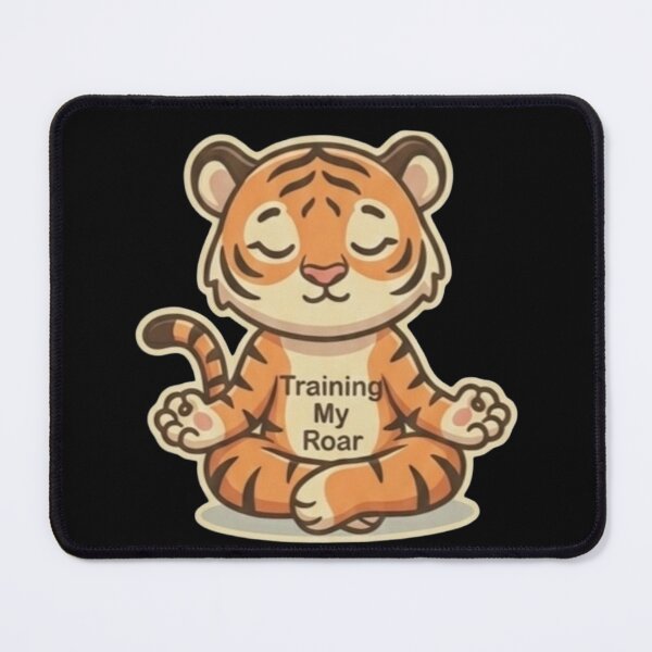 Item preview, Training My Roar Tiger Design | Cute Motivation Tiger Self Growth Art designed and sold by SV-Creation.