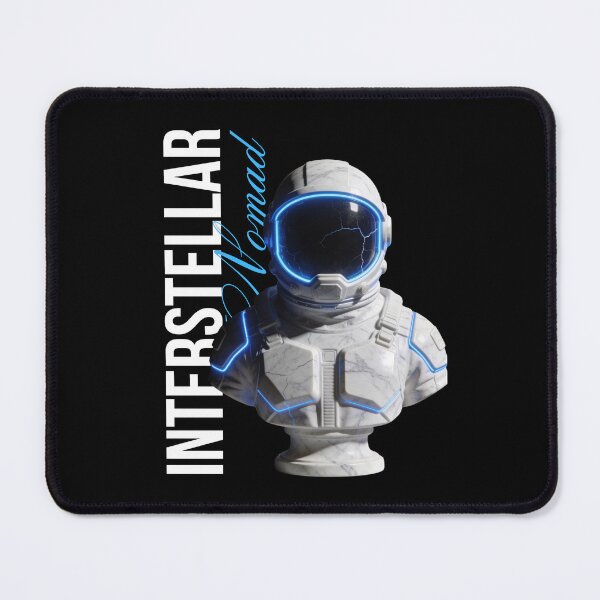 Item preview, Interstellar Dreamer – Cosmic Astronaut Art designed and sold by Marble Void.