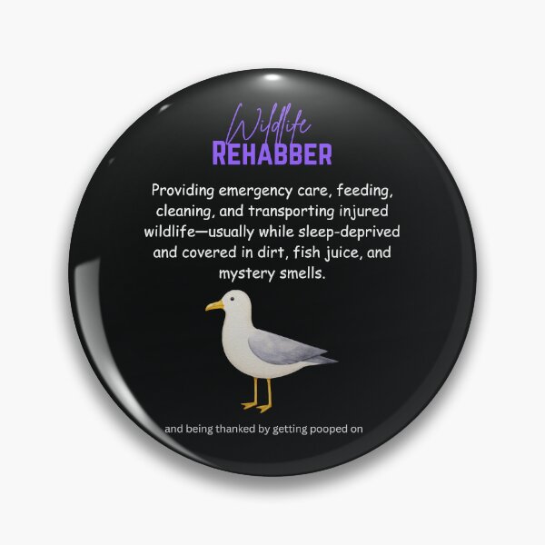 Item preview, Wildlife Rehabber Shirt – Funny Wildlife Rehabilitator Gift – Animal Rescue Volunteer Humor – “Thanked by Getting Pooped On” Tee designed and sold by Shel13X.