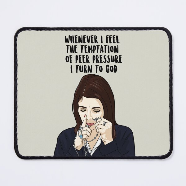 Item preview, Whenever I Feel The Temptation Of Peer Pressure, I Turn To God - Cruel Intentions (1999 Film) designed and sold by PopShopDesignFR.
