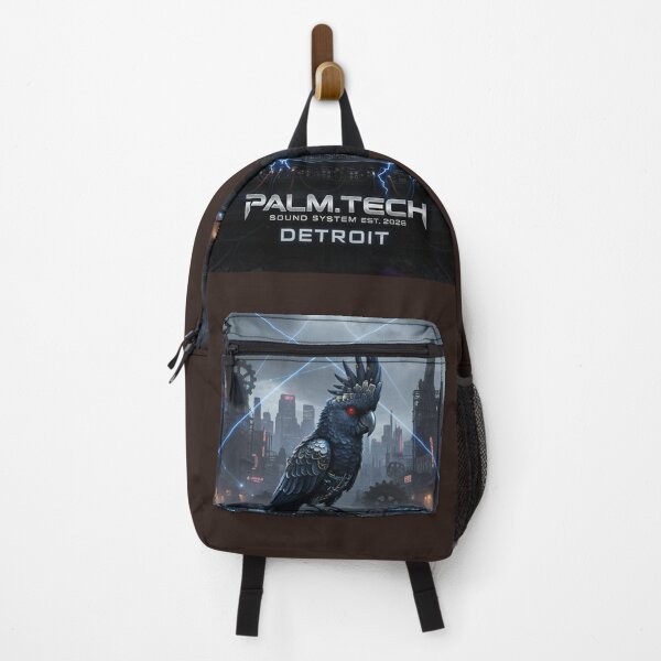 Item preview, Palm Tech Detroit - Cyberpunk Industrial & Techno Heritage Art designed and sold by codex antique.