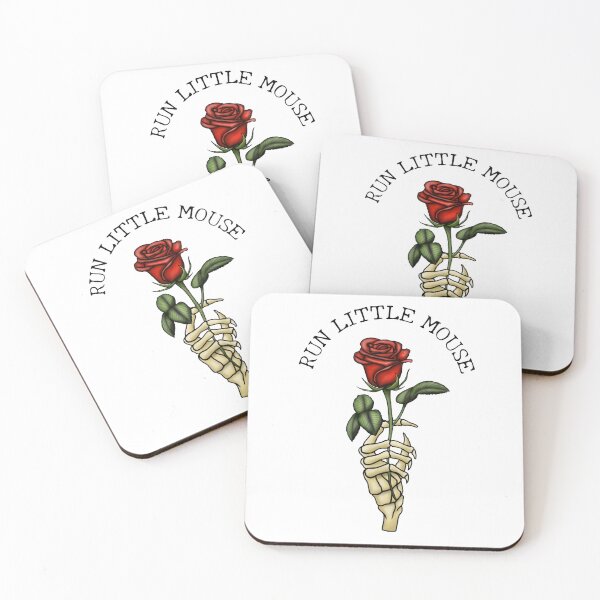 Item preview, Corre ratoncito sobre blanco designed and sold by Gothica-rose.