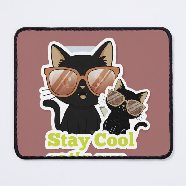 Item preview, Stay Cool Cat's Eye Retro Sunglasses Aesthetic designed and sold by ArtdesignsA.