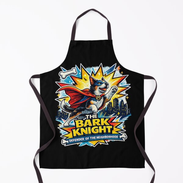 Item preview, Super Pet Hero Bark Knight Defender of the Neighborhood designed and sold by WildWonderfulWear.