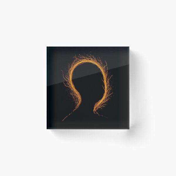Item preview, Fiery Energy Loop Orange Plasma Abstract Art designed and sold by MorbidDreams.