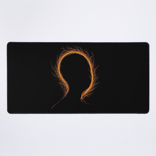 Item preview, Fiery Energy Loop Orange Plasma Abstract Art designed and sold by MorbidDreams.