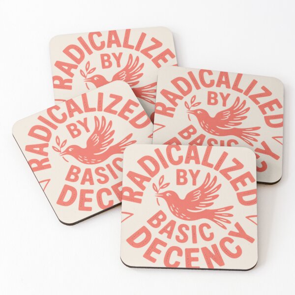 Item preview, Radicalized by Basic Decency Peace Dove Shirt, Progressive Protest Tee designed and sold by thudoando.