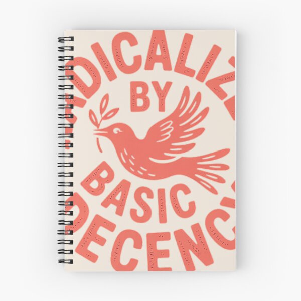 Item preview, Radicalized by Basic Decency Peace Dove Shirt, Progressive Protest Tee designed and sold by thudoando.