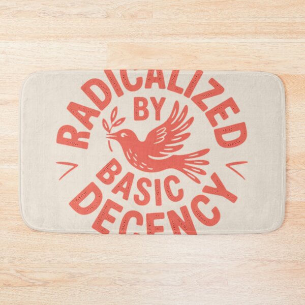 Item preview, Radicalized by Basic Decency Peace Dove Shirt, Progressive Protest Tee designed and sold by thudoando.