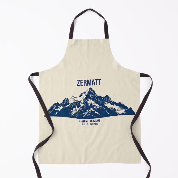 Item preview, Zermatt Matterhorn Swiss Alps Minimalist Mountain Print designed and sold by Savoie & Co.