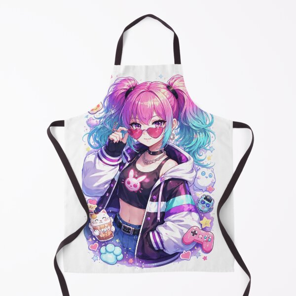 Item preview, Kawaii Gamer Girl – Pastel Anime Gaming Aesthetic designed and sold by Pixel Ronin.