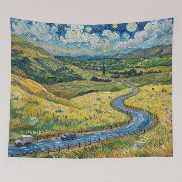 Item preview, Summer hills landscape designed and sold by sid1802.