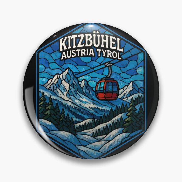 Item preview, Kitzbuhel Austria Gondola Stained Glass Art designed and sold by TomFrontierArt.
