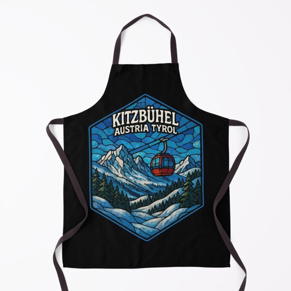 Item preview, Kitzbuhel Austria Gondola Stained Glass Art designed and sold by TomFrontierArt.