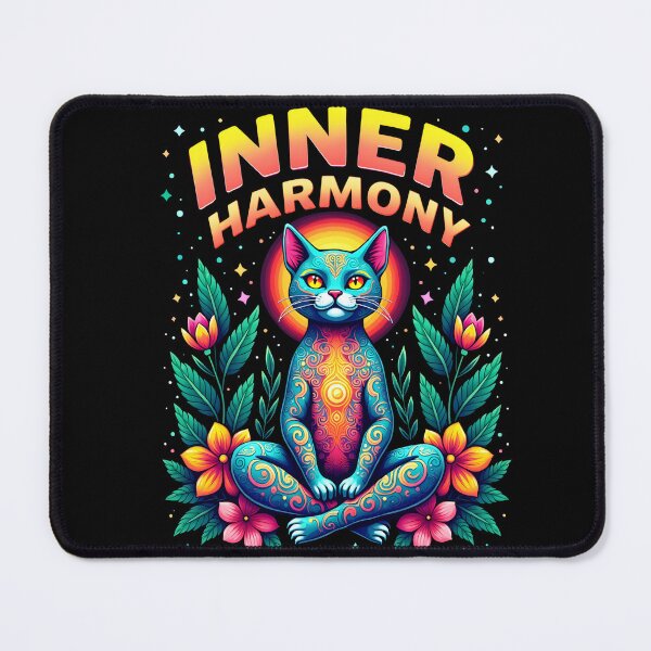 Item preview, Inner Harmony Cat designed and sold by Creative Line Prints.