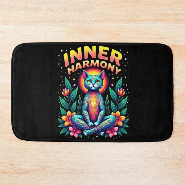 Item preview, Inner Harmony Cat designed and sold by Creative Line Prints.