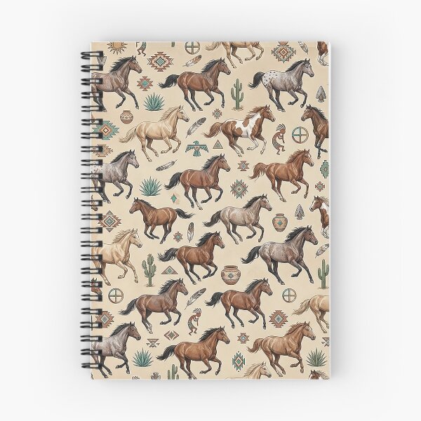 Item preview, Horses with Native American Symbols Throw Blanket designed and sold by candiscamera.