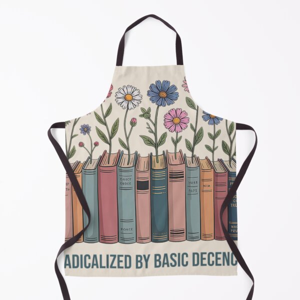 Item preview, Radicalized by Basic Decency Book Lover Activist Shirt, Progressive Reader Tee designed and sold by thudoando.
