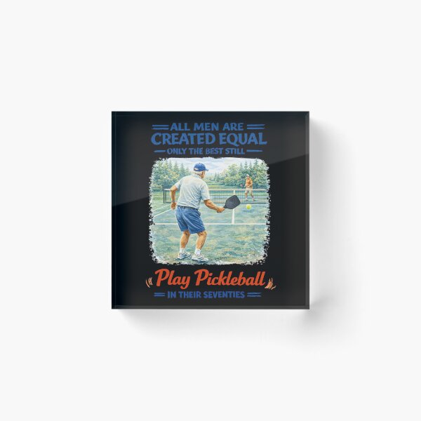 Item preview, Seventies Men Pickleball Player Vintage Quote designed and sold by EzraIBlankenshi.