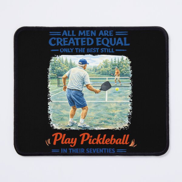 Item preview, Seventies Men Pickleball Player Vintage Quote designed and sold by EzraIBlankenshi.