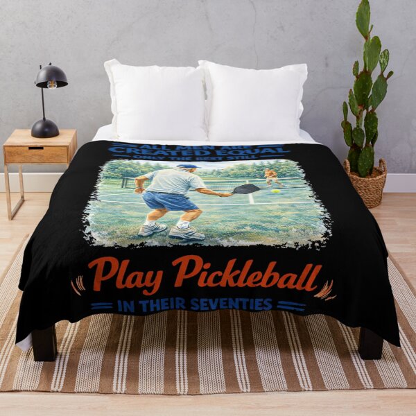 Item preview, Seventies Men Pickleball Player Vintage Quote designed and sold by EzraIBlankenshi.