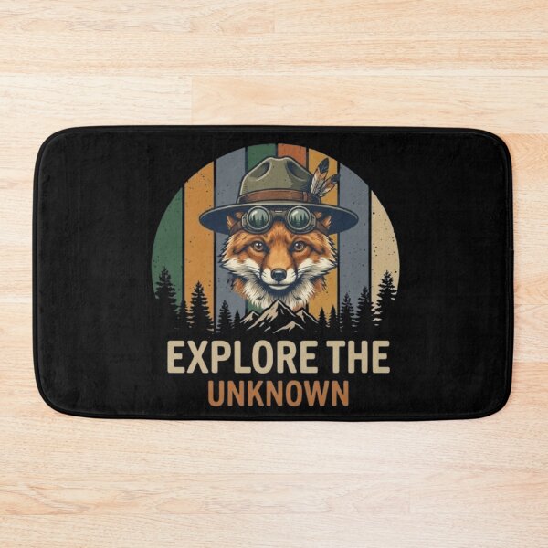 Item preview, Explore the Unknown – Whimsical Fox Adventure Design designed and sold by Dogandesighn.