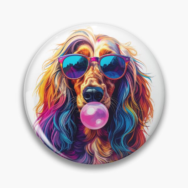 Item preview, Pop Art Afghan Hound Portrait designed and sold by Motivburg.