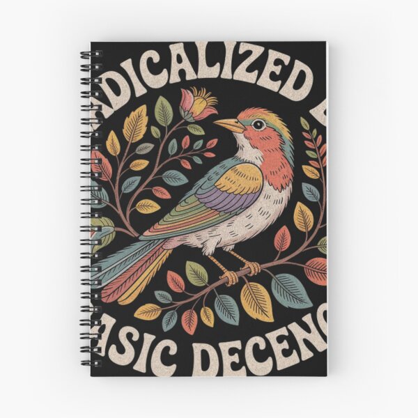Item preview, Radicalized by Basic Decency Vintage Bird Shirt, Social Justice Protest Tee designed and sold by thudoando.