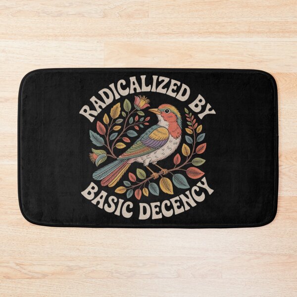 Item preview, Radicalized by Basic Decency Vintage Bird Shirt, Social Justice Protest Tee designed and sold by thudoando.