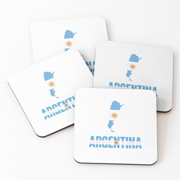 Item preview, Argentina Map Silhouette with Flag Design designed and sold by Crevadstore .