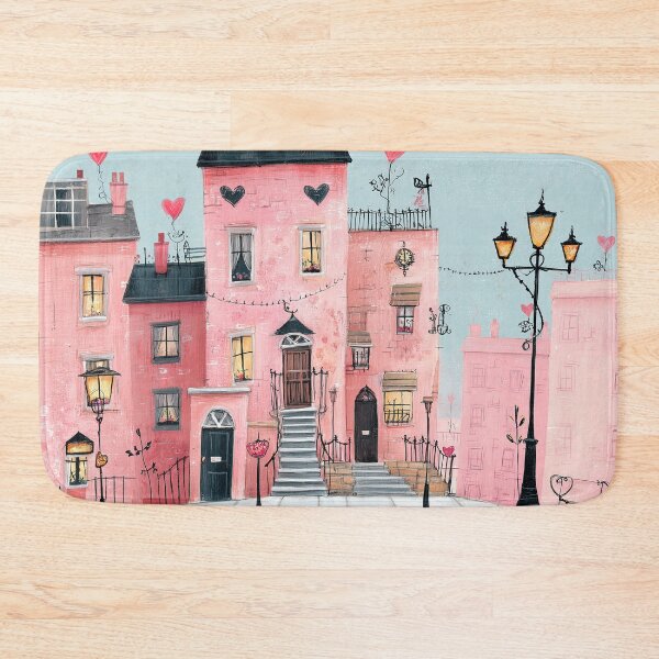 Item preview, Pink Hearts & Cobblestone Whispers designed and sold by Venon28.