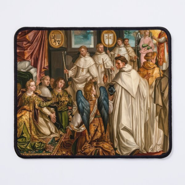 Item preview, The Last Communion of St Peter Nolasco Art designed and sold by TheSoulOfArt.