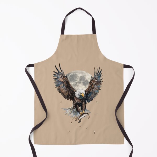 Item preview, Eagle and Moon art designed and sold by Natart1004.