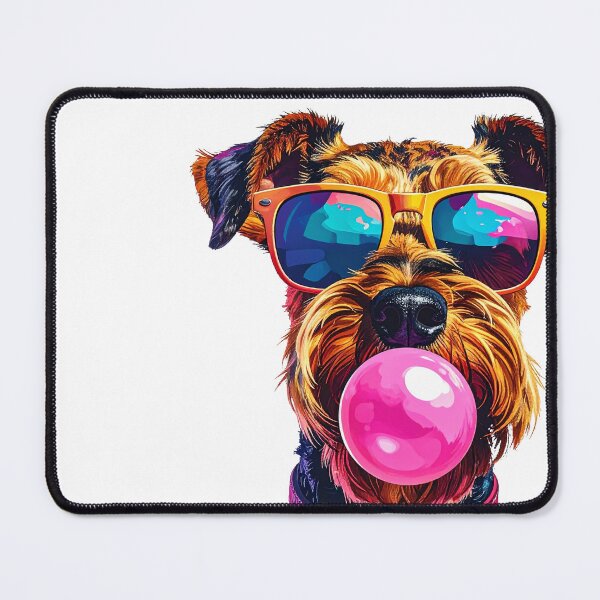 Item preview, Pop Art Airedale Terrier Portrait designed and sold by Motivburg.