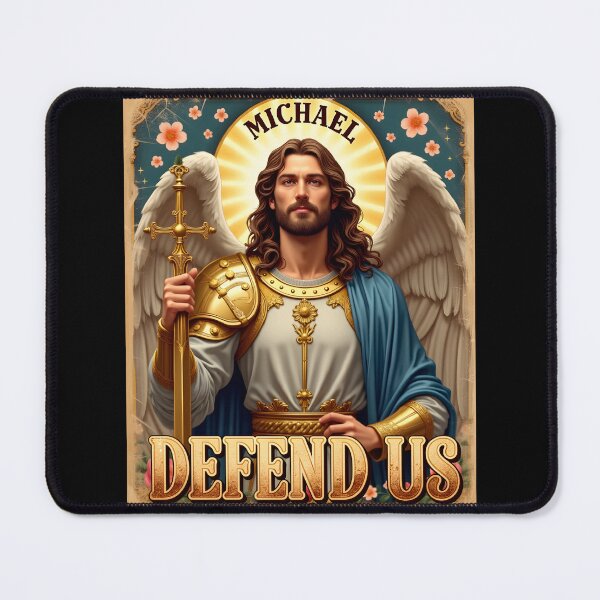 Item preview, Archangel Michael Defend Us designed and sold by Creative Line Prints.