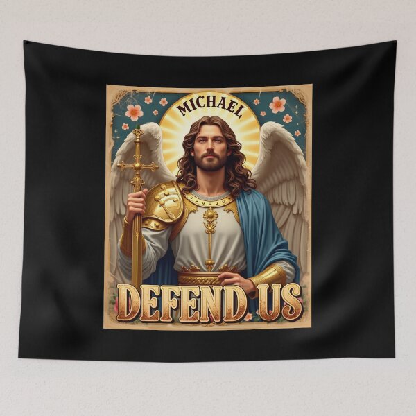 Item preview, Archangel Michael Defend Us designed and sold by Creative Line Prints.