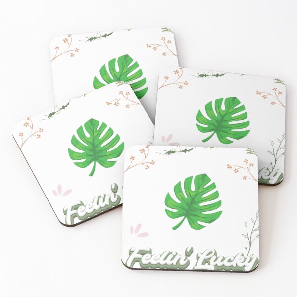 Item preview, Feelin' Lucky Floral St. Patrick's Day Aesthetic - Lucky Clover Leaf Design designed and sold by Colorxpink.
