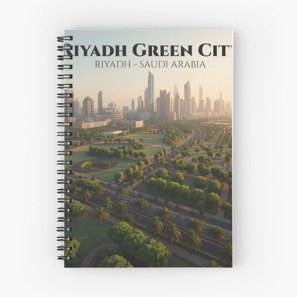Item preview, Riyadh Green City Saudi Arabia — Saudi Green Initiative Wall Art  Print, Modern Riyadh Travel Poster, KSA Vision 2030 Decor designed and sold by GoldenVerseArt.