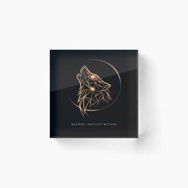 Item preview, Sacred Wolf – Instinct Within designed and sold by PrimalGeometry.